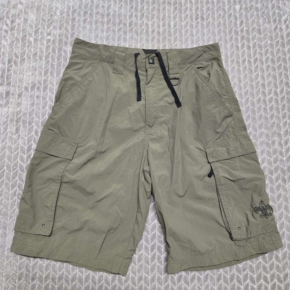 Boy Scouts of America Shorts Mens Small Centennial Uniform Cargo Hiking Nylon‎
